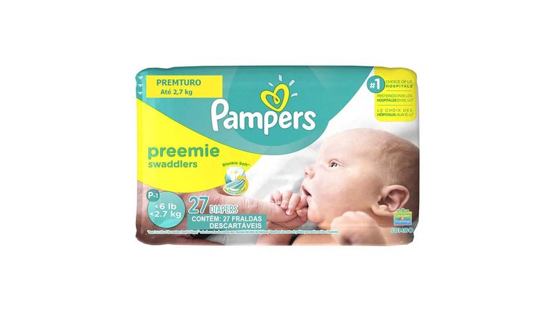 Kit-Fralda-Pampers-Preemie-Swaddlers-Prematuro-108-unidades-