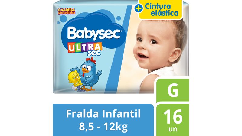 Fralda-Babysec-Galinha-Pintadinha-Ultra-G-18-unidades