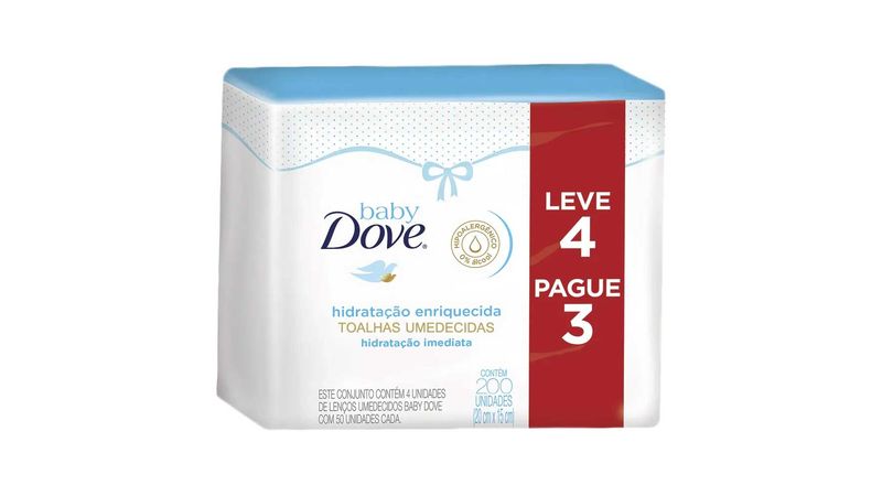 Kit-Lenco-Umedecido-Dove-Baby-Hidratacao-Enriquecida-Leve-4-Pague-3