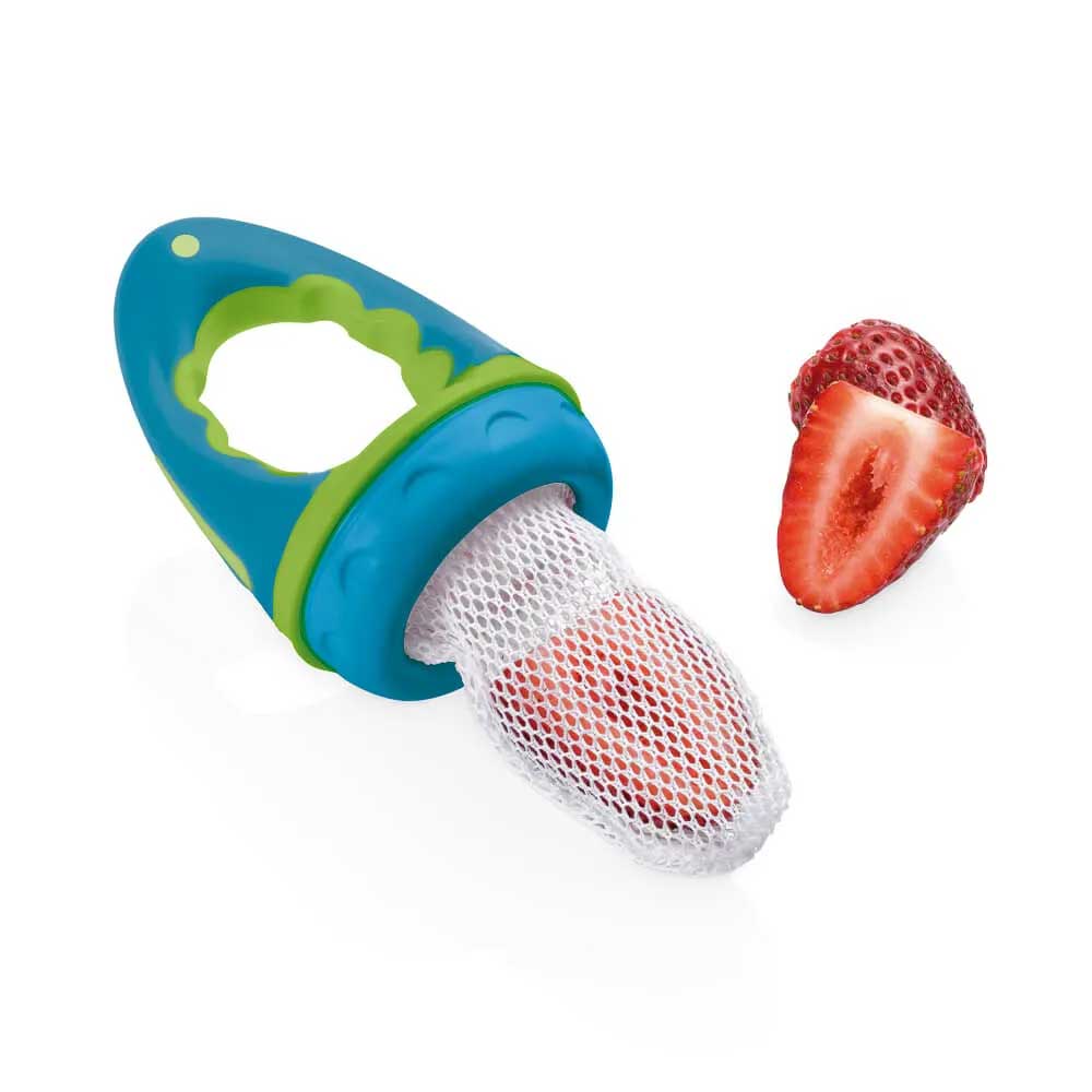 Alimentador para Bebes Multikids Baby Com Tela Funny Meal Azul