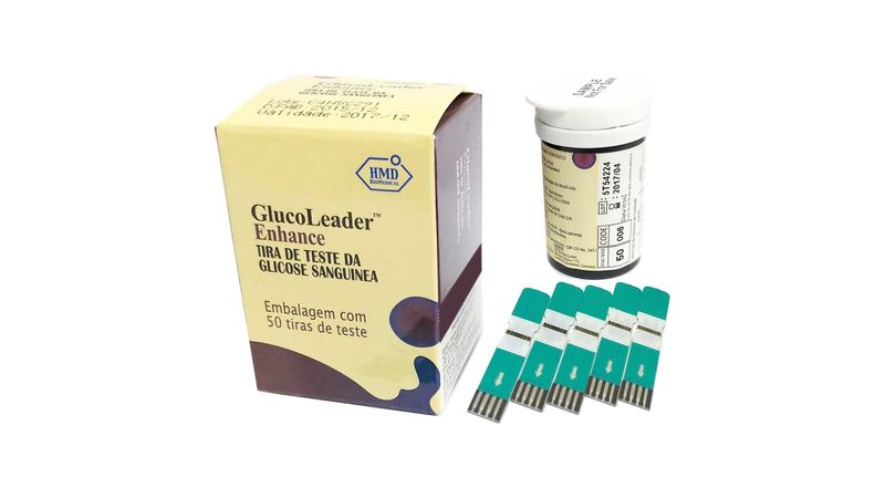 Tiras-para-Teste-de-Glicemia-Iquego-GlucoLeader-Enhance-50-Unidades