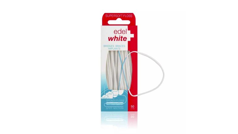 Fio-Dental-Edel-White-Supersoft-Floss-50-Unidades