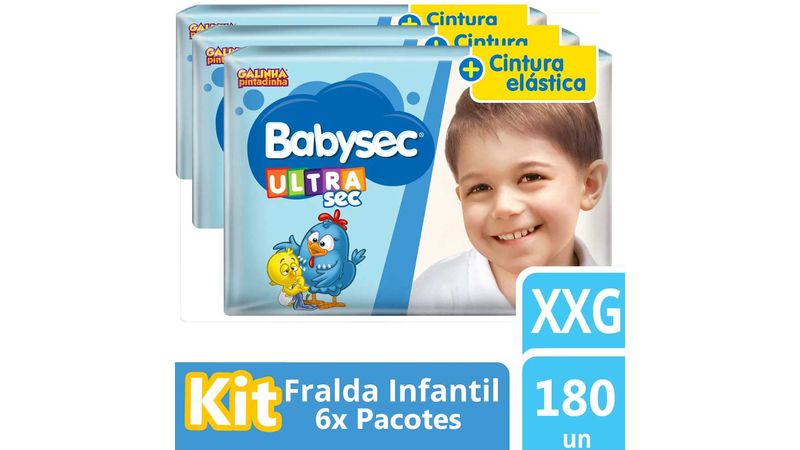 Fralda-Babysec-Galinha-Pintadinha-Ultrasec-Mega-XXG-30-Unidades