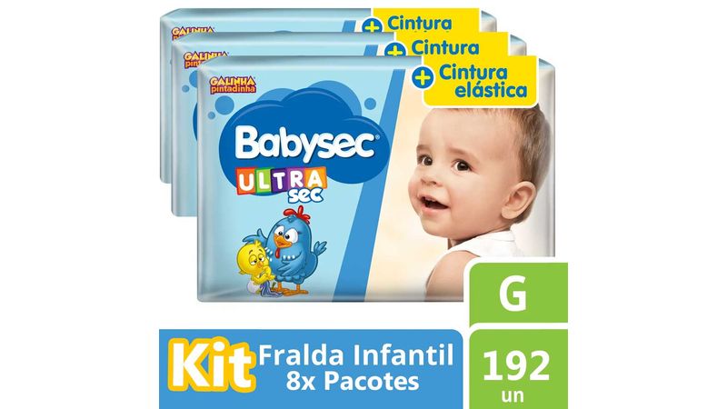 Fralda-Babysec-Galinha-Pintadinha-G-24-unidades