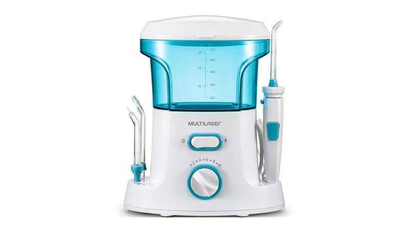 Irrigador Oral Multilaser Clearpik Limpeza Profunda HC037 Bivolt 7 Bicos