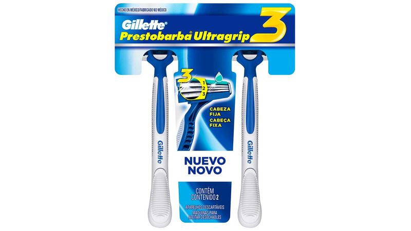 Aparelho-de-Barbear-Gillette-Prestobarba-Ultragrip-3-Fixo-2-Unidades