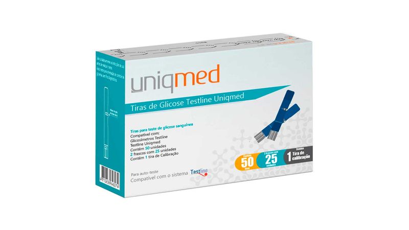 Tiras-para-Teste-de-Glicemia-Testline-Uniqmed-50-Unidades