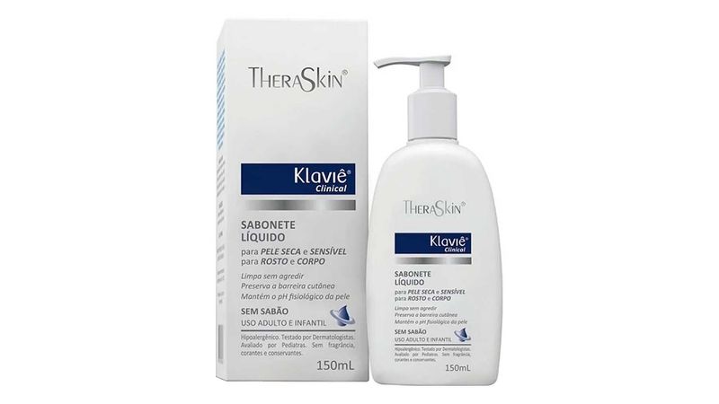 Klavie-Clinical-TheraSkin-Sabonete-Liquido-150ml