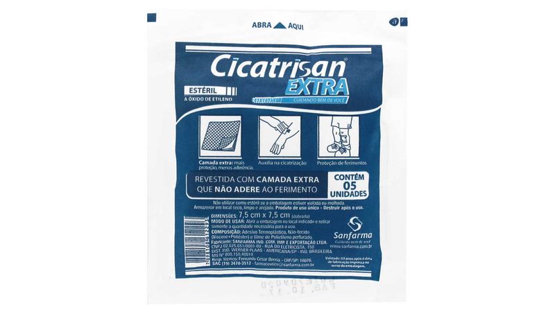 Compressa-de-Gaze-Cicatrisan-Esteril-nao-Aderente-5-Unidades