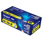 Luva-Nitrilica-Bompack-Azul-Sem-Po-Tamanho-M-100-Unidades