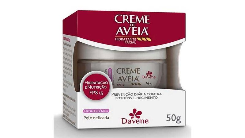 Creme-de-Aveia-Davene-Hidratacao-e-Nutricao-Facial-Hipoalergenico-Pele-Delicada-50g