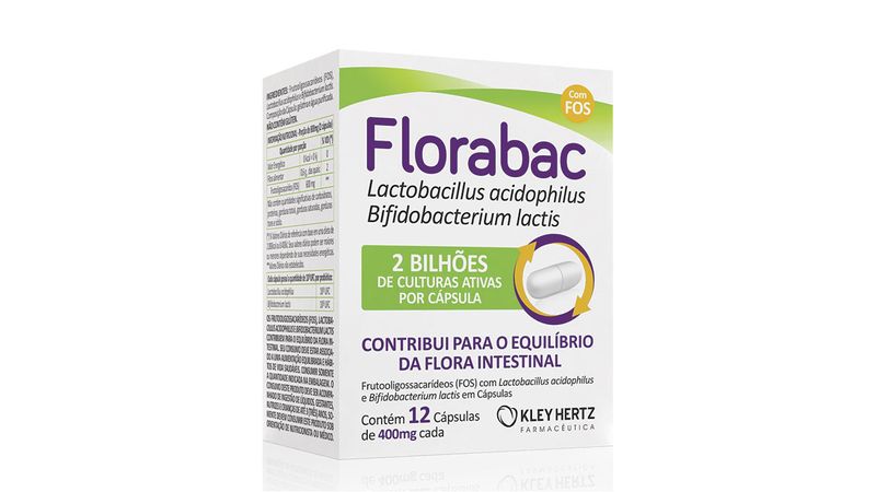 Florabac-12-Capsulas