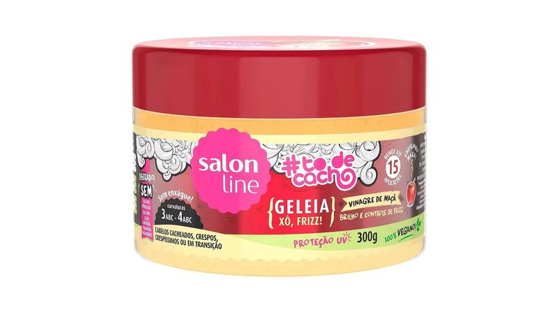 Gelatina-Capilar-Salon-Line-To-de-Cacho-Vinagre-de-Maca-300g