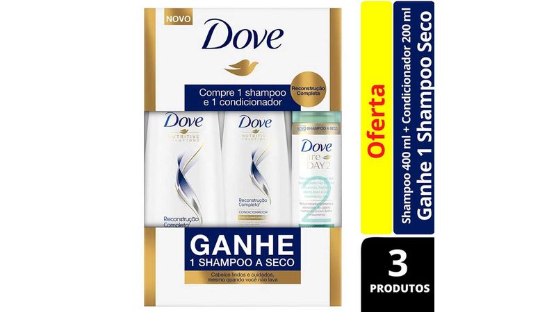kit-shampoo-condicionador-dove-reconstrucao-completa-gratis-shampoo-a-seco-dove-care-on-day-2