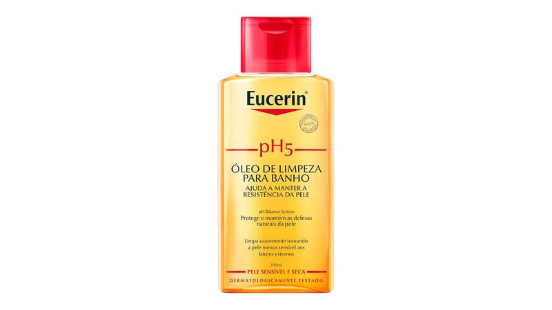 Oleo-de-Limpeza-para-Banho-Eucerin-pH5-Pele-Sensivel-e-Seca-200ml