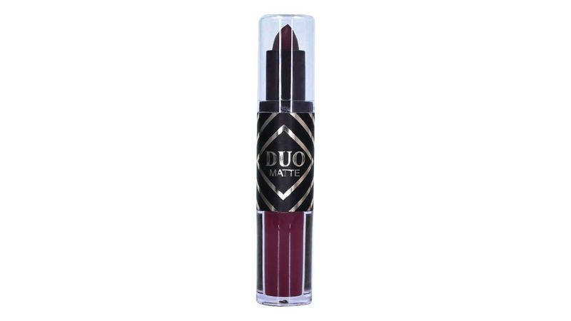 batom-ruby-rose-duo-matte-cor-bordo-075-hb-8607m