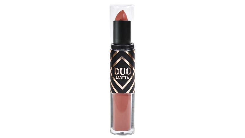 batom-ruby-rose-duo-matte-cor-nude-chocolate-211-hb-8607m