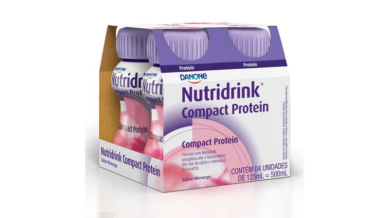Kit-Nutridrink-Compact-Protein-Sabor-Morango-4-Unidades-de-125ml