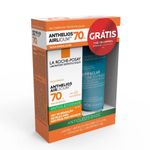 Kit-Protetor-Solar-Anthelios-Airlicium-FPS-70-Antioleosidade---Gratis-Gel-Concentrado-Effaclar-40g-La-Roche-Posay