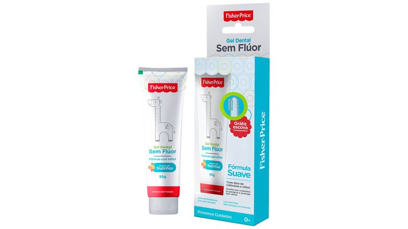 gel-dental-fisher-price-sem-fluor-50g-gratis-escova-massageadora-infantil