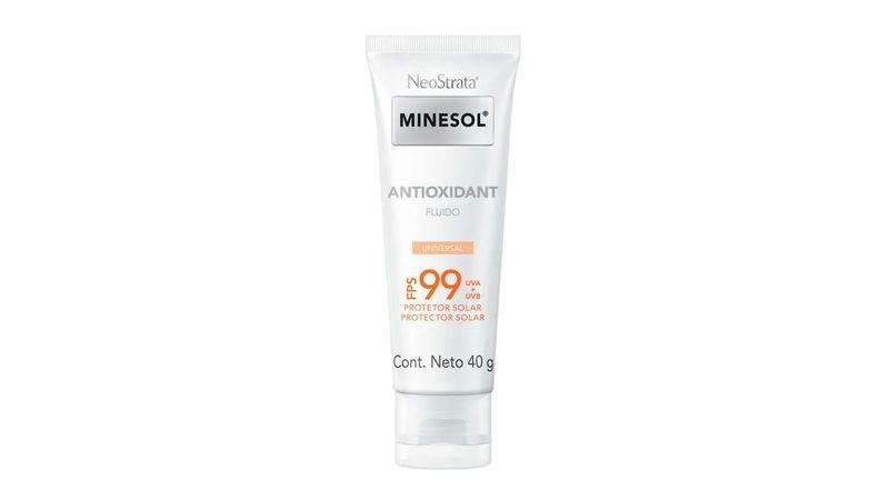 Protetor-Solar-Facial-Neostrata-Minesol-Antioxidant-FPS-99-Com-Cor-Universal-Fluido-40g