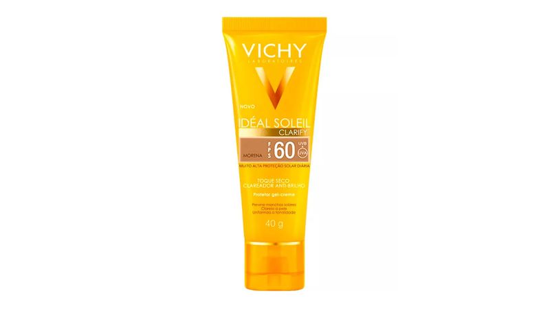 Protetor-Solar-Ideal-Soleil-Clarify-Morena-FPS-60-Gel-Creme-Com-Cor-40g