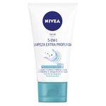 Creme-de-Limpeza-Nivea-Visage-Facial-Pure-Effect-5-em-1-Extra-Profunda-150ml