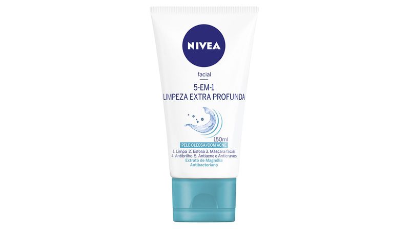 Creme-de-Limpeza-Nivea-Visage-Facial-Pure-Effect-5-em-1-Extra-Profunda-150ml