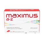 Maximus-A-Z-com-Omega-3-30-capsulas-gelatinosas-moles