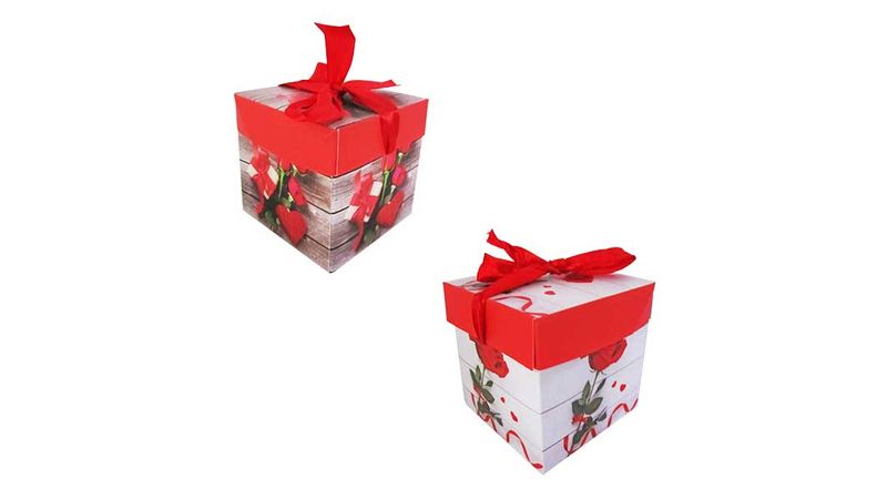caixa-cubo-para-presente-de-papel-flores-com-fita-10cm