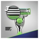 Laminas-Para-Aparelho-De-Barbear-Gillette-Mach3-Sensitive