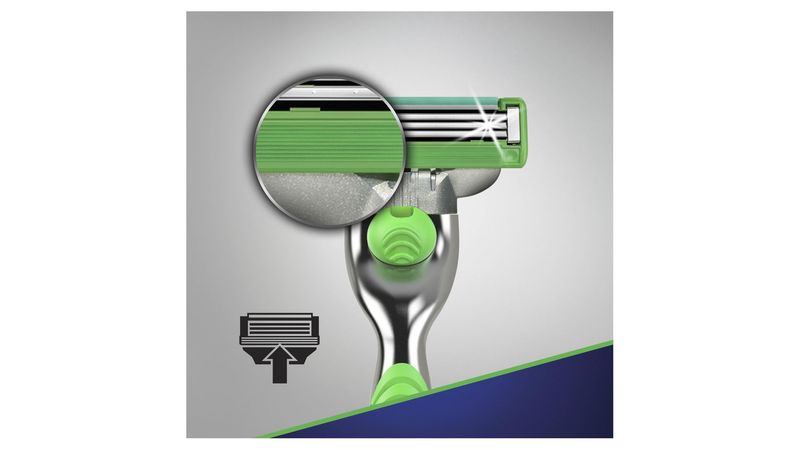 Laminas-Para-Aparelho-De-Barbear-Gillette-Mach3-Sensitive