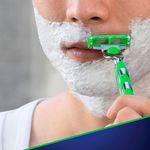 Laminas-Para-Aparelho-De-Barbear-Gillette-Mach3-Sensitive