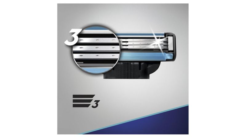 Carga-para-Aparelho-de-Barbear-Gillette-Mach3