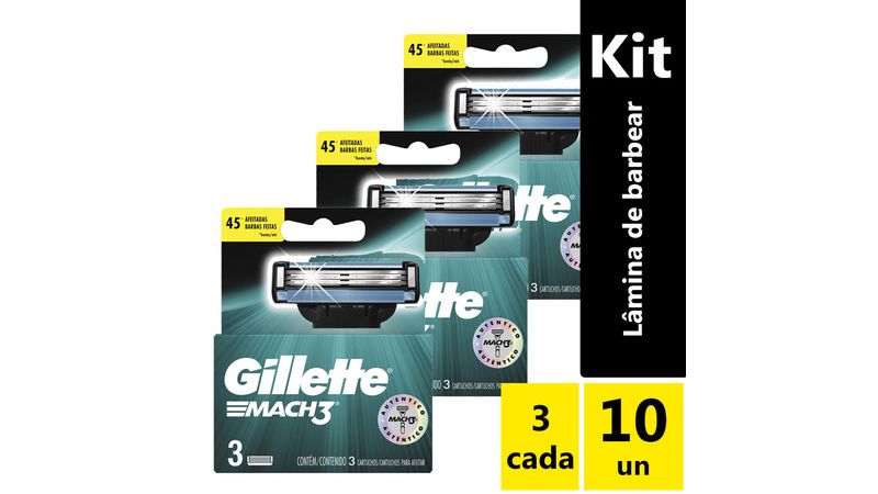 kit-Carga-para-Aparelho-de-Barbear-Gillette-Mach3
