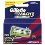 Laminas-Para-Aparelho-De-Barbear-Gillette-Mach3-Sensitive-FC-Barcelona-com-3-cartuchos