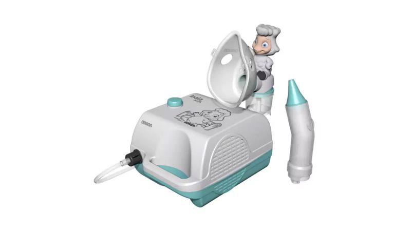 Inalador Compressor Omron InalaKids NE-C703 Bivolt