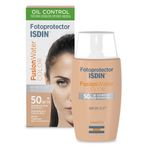 Protetor-Solar-Isdin-Fusion-Water-Color-Oil-Control-FPS-50-Locao-com-Cor-50ml