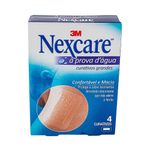 Curativo Nexcare À Prova D'Água Tamanho Grande 4 Unidades