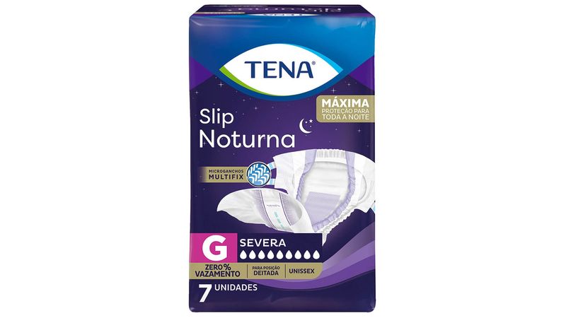 Fralda-Geriatrica-Tena-Slip-Noturna-Tamanho-G-7-Unidades