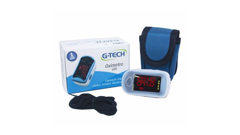 Oxímetro de Pulso G-Tech Led