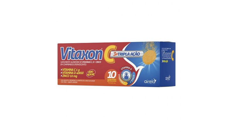 Vitaxon-C-Tripla-Acao-Sabor-Laranja-10-comprimidos-efervescentes
