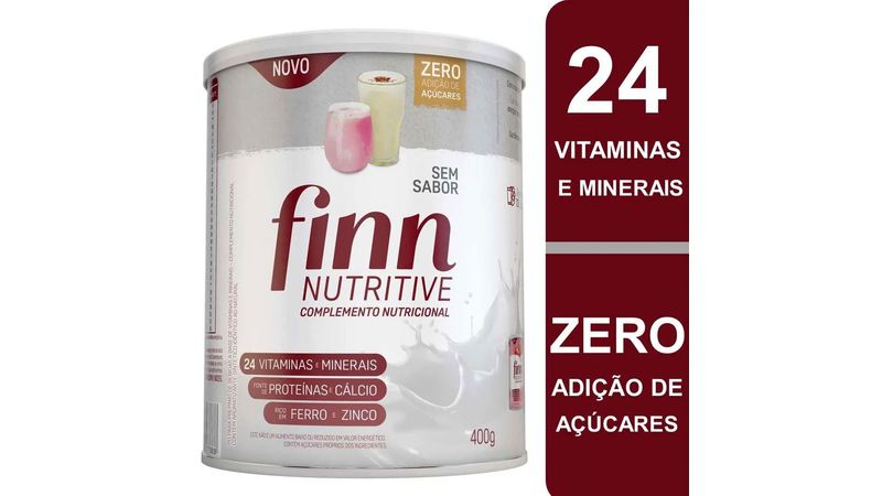Complemento-Nutricional-Finn-Nutritive-Sem-Sabor-400g