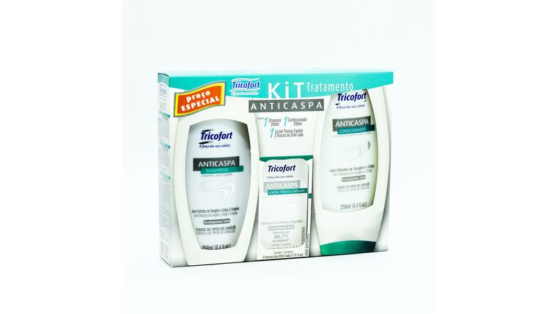 Kit-Tricofort-Shampoo-Condicionador-Locao-Anticaspa