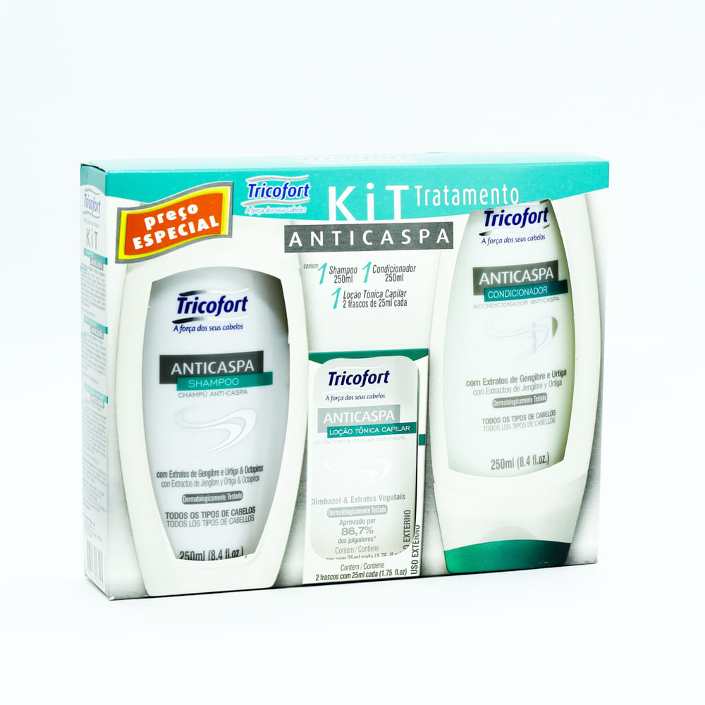 Kit Tricofort Anticaspa