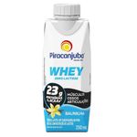 Bebida Láctea Piracanjuba Whey Zero Lactose Sabor Baunilha 250ml