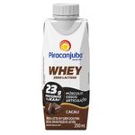 Bebida Láctea Piracanjuba Whey Zero Lactose Sabor Cacau 250ml