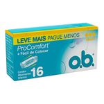 Absorvente-Interno-OB-ProComfort-Medio-16-Unidades-Leve-Mais-Pague-Menos