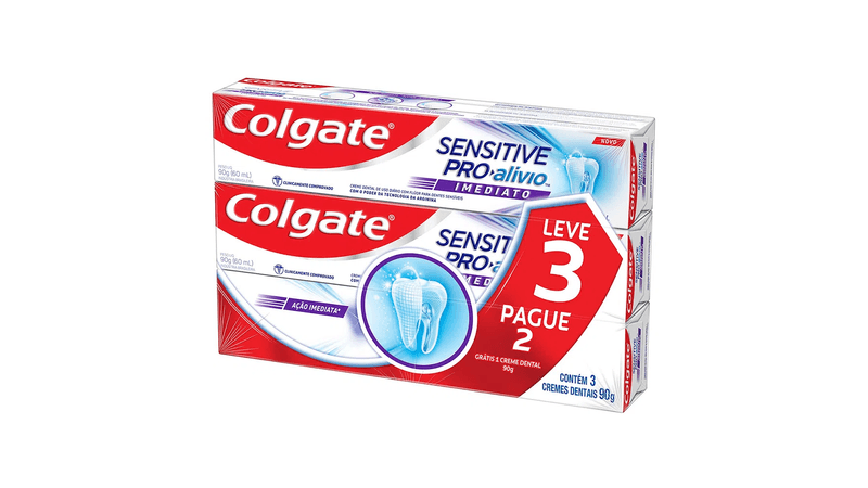 Kit-Creme-Dental-Colgate-Sensitive-Pro-Alivio-Imediato-Original-90g-cada-Leve-3-Pague-2