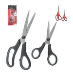 Kit-Tesoura-Multiuso-de-Inox-Wellmix-Tamanho-75---e-55---2-Unidades-Cores-Sortidas